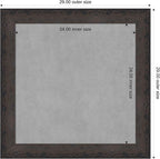 Amanti Art Black Framed Magnetic Board 29x29 Medium Vision Board - Image 4
