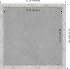 Amanti Art Silver Framed Magnetic Board 13x13 X-Small Vision Board - Image 4