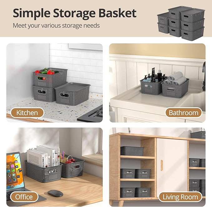 ZFTMRR Plastic Storage Basket - Image 5