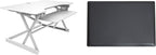 Rocelco 40" Large Height Adjustable Standing Desk Converter by Rocelco