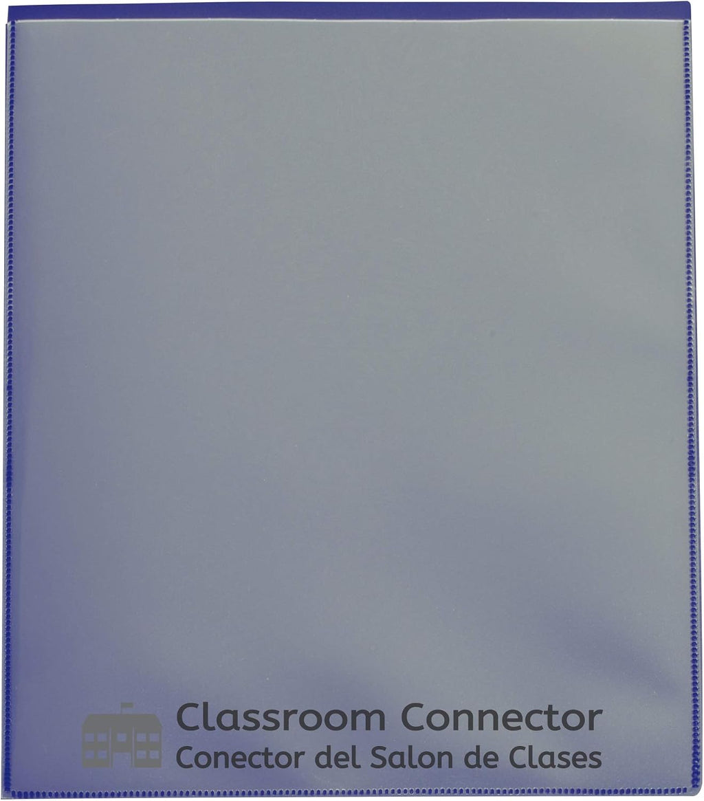 C-Line Classroom Connector School-to-Home Folders, Blue, 25 per Box (32005)