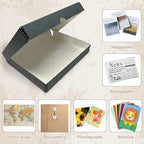 Golden State Art, Archival Folio Storage Box 9x12, Clamshell Design - Image 6