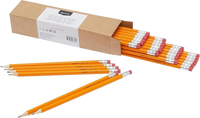 Amazon Basics Woodcased Classroom 2 Pencils by AmazonBasics