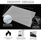 Roowest 3 Pcs 24 x 28 Inch, 1/4 Inch Thick Clear Acrylic Sheets Plastic Panels - Image 4