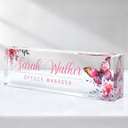 SalaGraphics Desk Name Plate Personalized, Custom by SalaGraphics