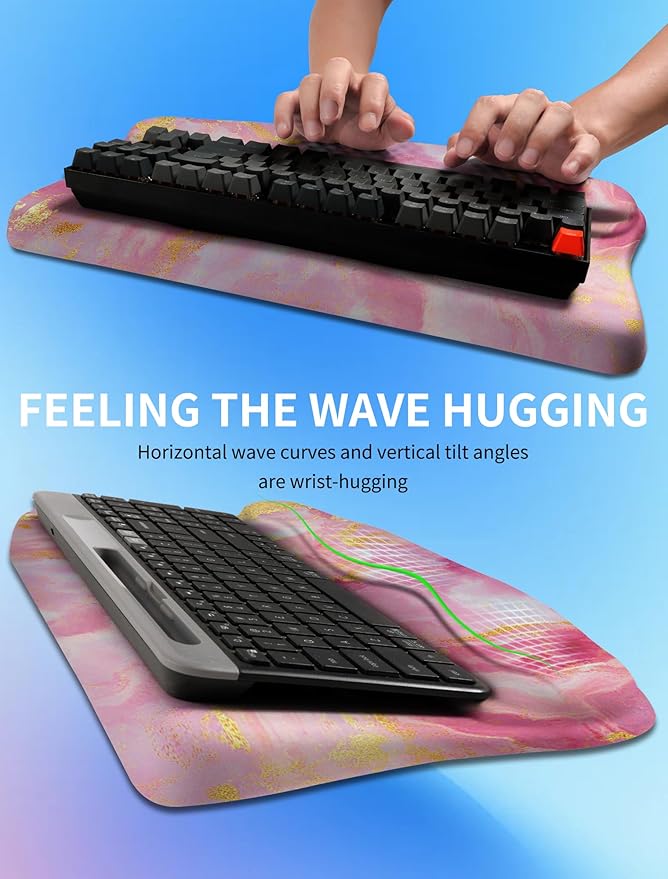 KUOSGM Ergonomic Wave Wrist Rest - Image 4