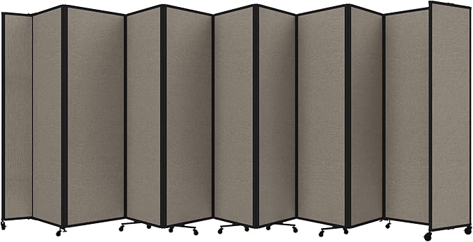 Versare Room Divider 360 Portable Wall Partition | Folding Panels | Large by VERSARE