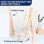 ESRICH 15pcs 17 Inch Tabletop Easels, Easel Stand - Image 4