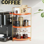 JANUS LiANG 3-Tier Corner Bathroom Organizer Countertop - Image 3
