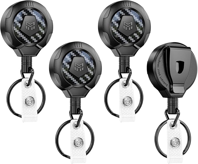 MNGARISTA Upgraded Heavy Duty Retractable Keychain by MNGARISTA