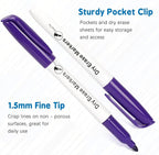 Birebebys 168 Count Bulk Dry Erase Markers, Fine Tip Whiteboard Markers - Image 3