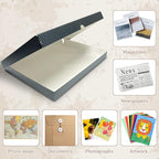 Golden State Art, Archival Folio Storage Box 16x20, Clamshell Design - Image 6