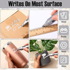 Fuutreo 10 Pack Jumbo Permanent Markers Bulk Large Chisel Tip Permanent Markers - Image 5