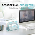 SUPEASY Mail Organizer for Desk, Mesh Metal Mail Holder Countertop - Image 5