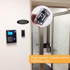 The Office Door Sign for Home and Business，Self-Adhesive Waterproof and - Image 5