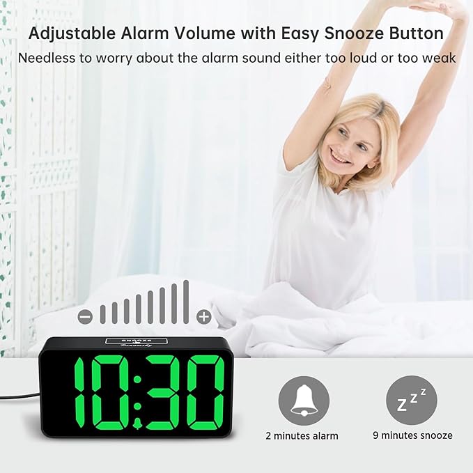 DreamSky Small Digital Alarm Clock - Image 6