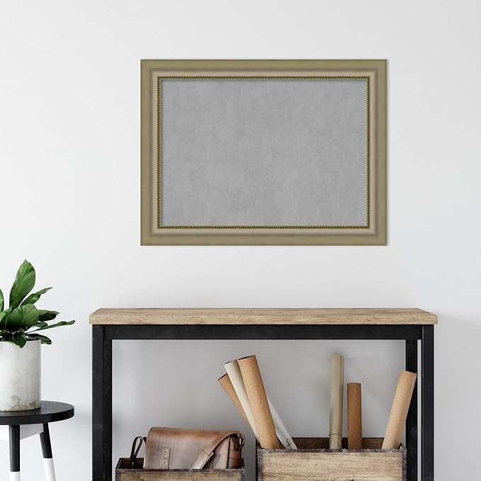 Amanti Art Silver Framed Magnetic Board 25x33 Medium Vision Board - Image 6