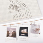 500PCS Paper Clips and Binder Clips Assorted Sizes, Office Supplies - Image 4