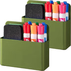 BEYGORM 2 Pack Plastic Magnetic Pen Holder by BEYGORM