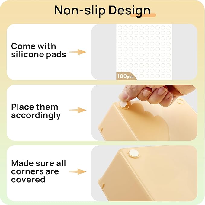 Vtopmart 25 PCS Plastic Drawer Organizers Set, 4-Size Versatile Bathroom and - Image 7