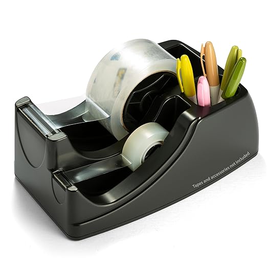 Officemate Recycled 2-in-1 Heavy Duty Tape Dispenser by Officemate