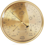 3 in 1 Barometer for Weather Station, Wall Hanging Thermometer All-Season by Unknown