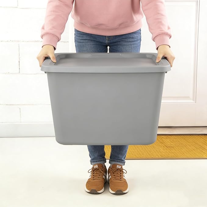 18 Gallon Plastic Storage Bin - Image 6