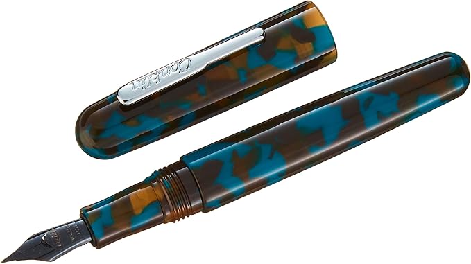 Conklin All American Fountain Pen in Southwest Turquoise – Extra Fine Nib - Image 2