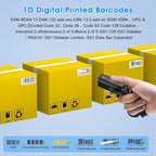 Mini Wireless Barcode Scanner, symcode Barcode Scanner Bluetooth&Wireless - Image 2