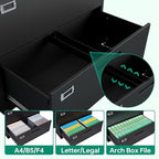 Letaya 5 Drawer File Cabinet - Image 6