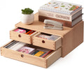 Kirigen Natural Wooden Desktop Organizer