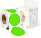 2 Inch Round Color Coding Labels by Unknown