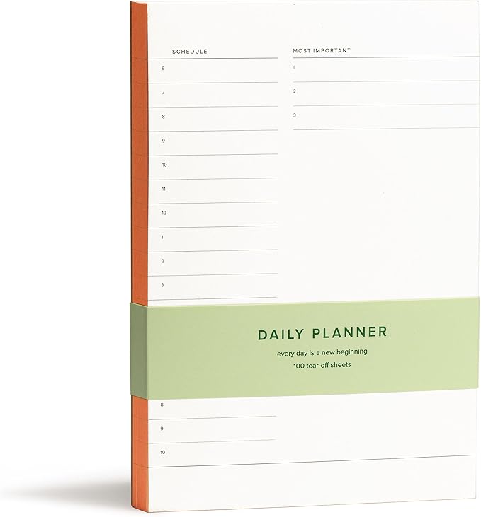 Daily To-Do List Notepad – Desk Pad by KunitsaCo