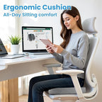 TushGuard Office/Car Seat Cushion, Non-Slip Sciatica & Back Coccyx Tailbone - Image 7