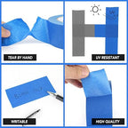 BOMEI PACK Blue Painters Tape 1 Inch Bulk - Image 4