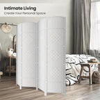 Cocosica 4 Panel Room Divider, 6Ft Folding Privacy Screen, Tall - Image 4