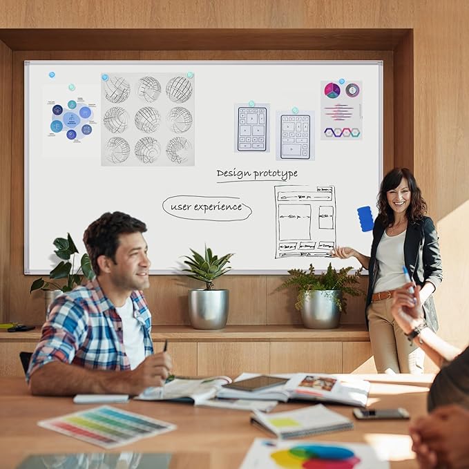 Dry Erase Board 72 x 40 Inch, Large Magnetic White Board - Image 6