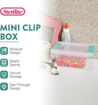 Sterilite 6-Pack Clip Box, Stackable Clear Plastic Bins - Image 2