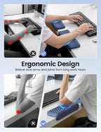 Vaydeer 2Pcs Elbow Pad for Desk, L-Shaped Arm Rest Desk Edge Cushion, Ergonomic - Image 2
