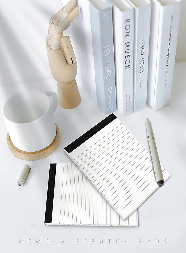 Small Notepads 4x6 for Office 6 Pack Pocket Note Pads 4x6 for Reminders and - Image 7
