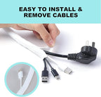 AGPTEK Cable Sleeve Cover, 10ft - Image 5