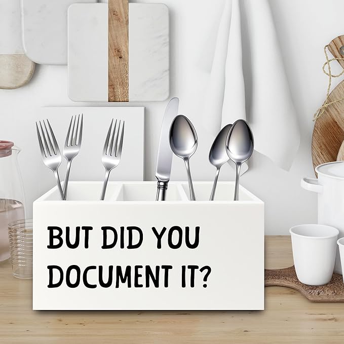 XPH Funny But Did You Document It Pen Pencil Holder Organizer - Image 3