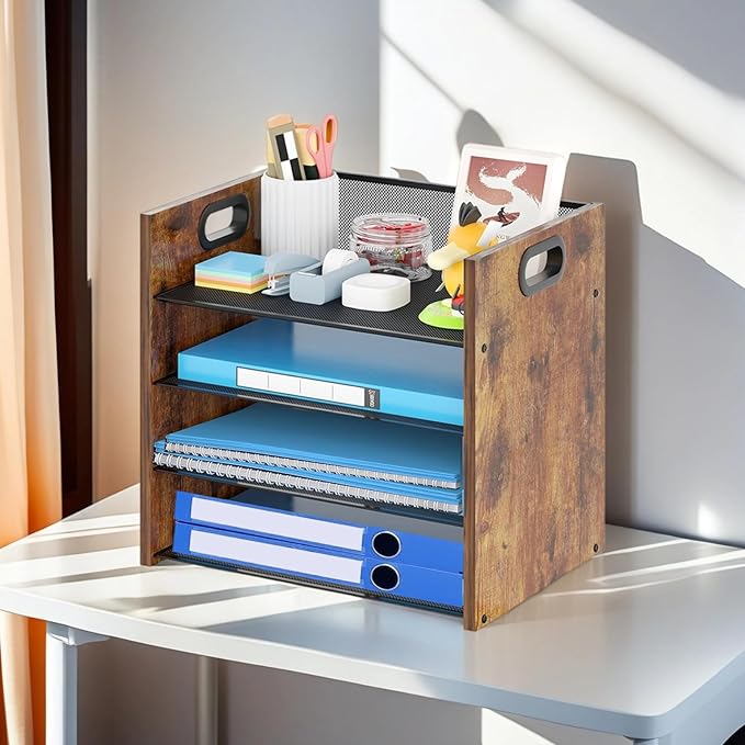 Boershun Wood Desk Organizer - Image 9