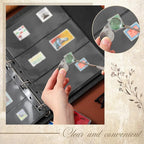 Lewtemi Stamp Collecting Albums Set Stamp Collection Book Include 20 Pages - Image 5