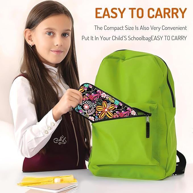 Cute Pencil Case for Girls, Large Girls Pencil Pouch for School Supplies - Image 7