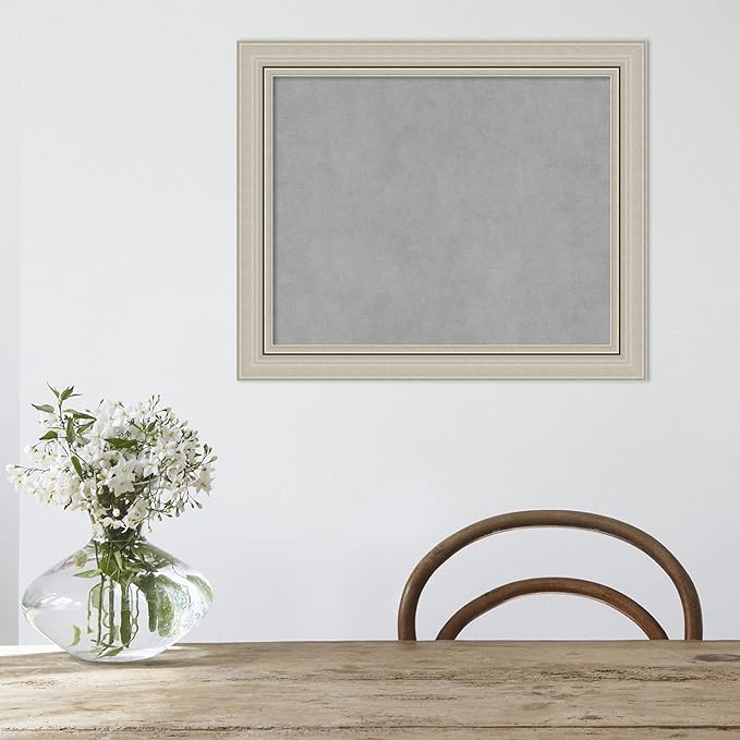 Amanti Art Silver Framed Magnetic Board 20x24 Small Vision Board - Image 6