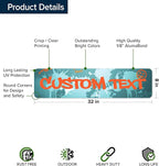 Custom Sign, Custom Street Sign, 11 Font Colors, 13 Font Styles, 4 Hole Options - Image 6