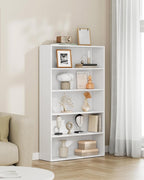 VASAGLE Set of 2 Bookshelves, 30 Inches Wide, 5-Tier Open Bookcases - Image 4