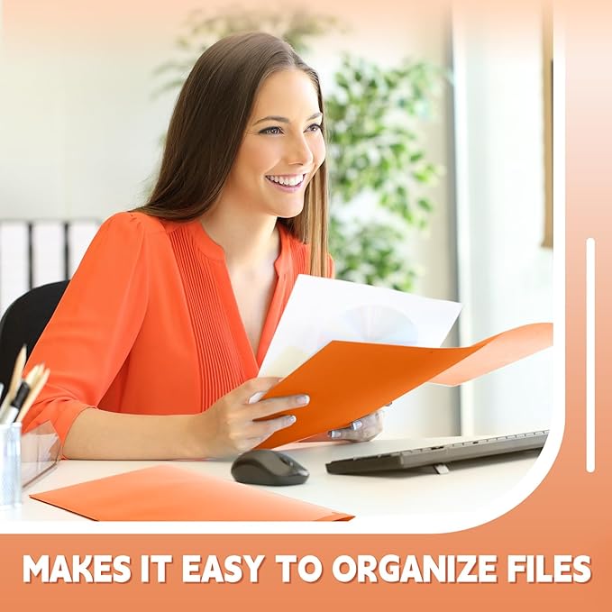 Henoyso 36 Pcs Plastic Folders - Image 5