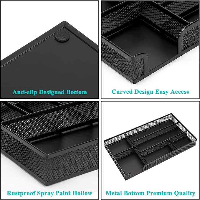 EsOfficce Drawer Organizer, Desk Organizer, Desk Drawer Organizer - Image 3